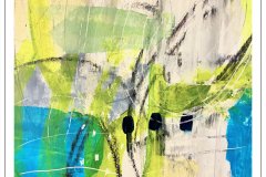 The #Coloroftheday.art for April 6, 2026 is lime green.