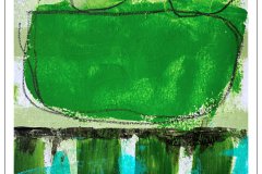 The #Coloroftheday.art for July 5, 2025 light green.