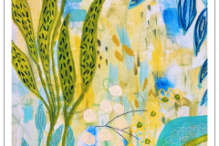 Aqua flowers